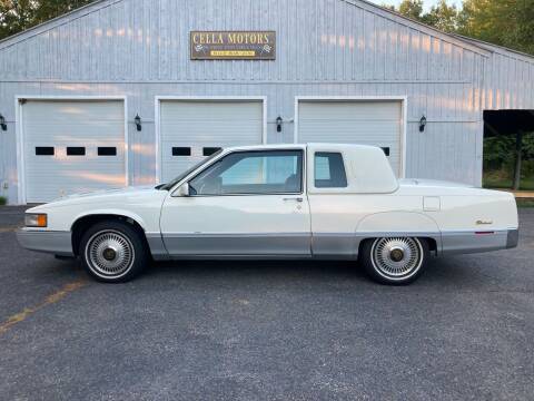 1990 Cadillac Fleetwood for sale at Cella  Motors LLC in Auburn NH