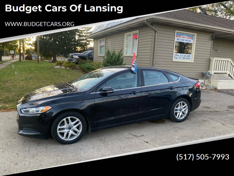 2015 Ford Fusion for sale at Budget Cars Of Lansing in Lansing MI