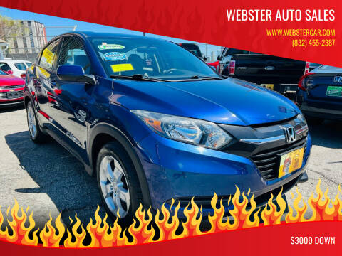 2016 Honda HR-V for sale at Webster Auto Sales in Somerville MA