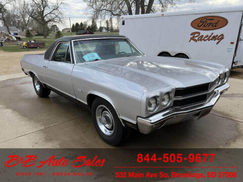 1970 Chevrolet El Camino for sale at B & B Auto Sales in Brookings SD