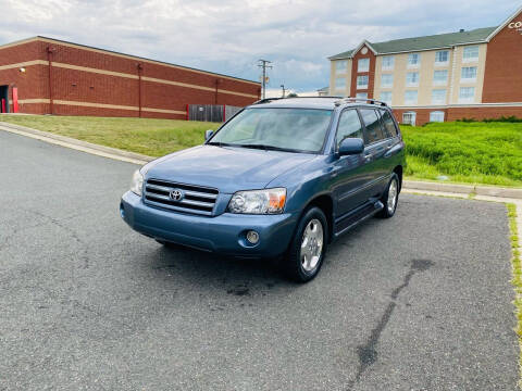 2006 Toyota Highlander for sale at A & Z MOTORS LLC in Fredericksburg VA