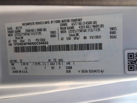 2022 Ford E-Series E-450 SD