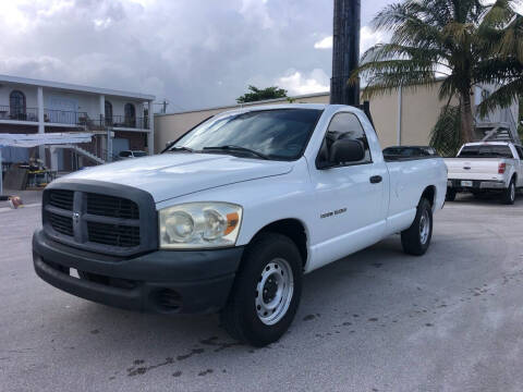 2007 Dodge Ram Pickup 1500 for sale at Florida Cool Cars in Fort Lauderdale FL