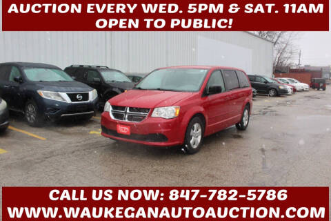 2013 Dodge Grand Caravan for sale at Waukegan Auto Auction in Waukegan IL