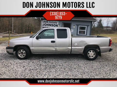 2004 Chevrolet Silverado 1500 for sale at DON JOHNSON MOTORS LLC in Lisbon OH