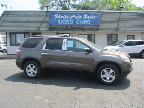 2011 GMC Acadia for sale at SHULTS AUTO SALES INC. in Crystal Lake IL