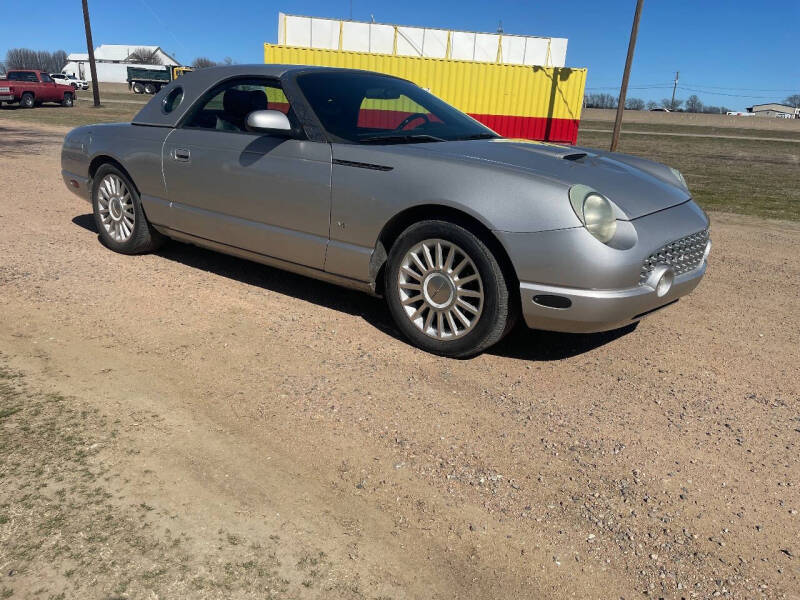 2004 Ford Thunderbird for sale at CAVENDER MOTORS in Van Alstyne TX