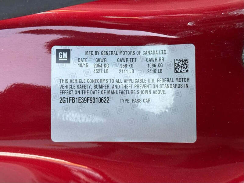 2015 Chevrolet Camaro LS