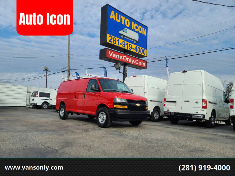 2018 Chevrolet Express Cargo for sale at Auto Icon in Houston TX