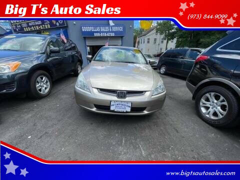 2005 Honda Accord for sale at Big T's Auto Sales in Belleville NJ