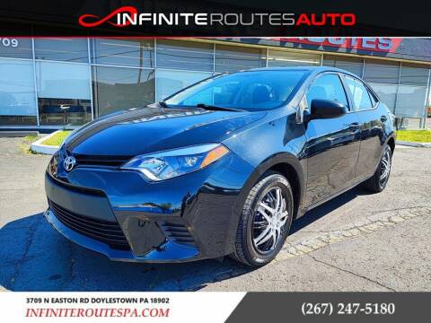 2014 Toyota Corolla for sale at Infinite Routes PA in Doylestown PA