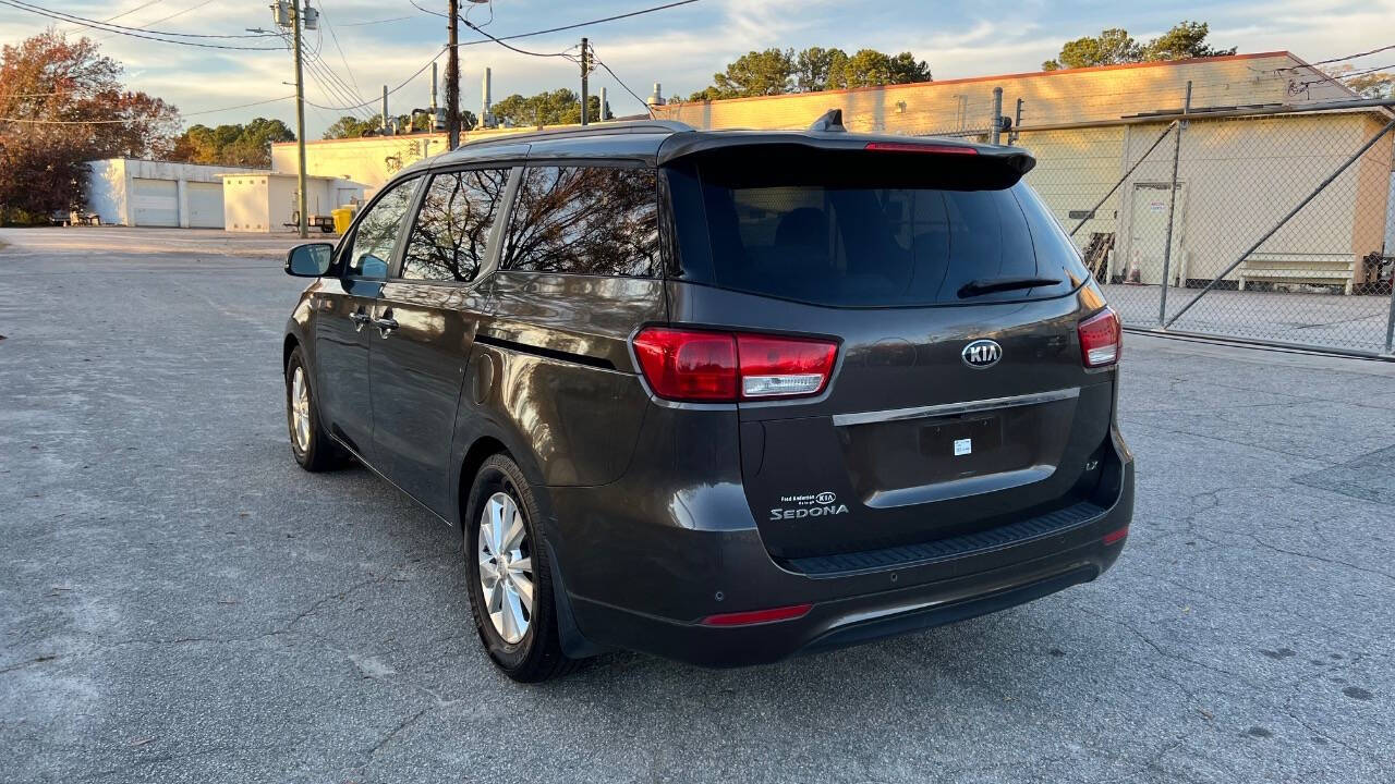 2015 Kia Sedona for sale at East Auto Sales LLC in Raleigh, NC