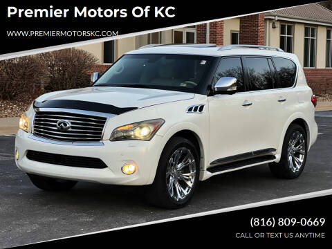 2012 Infiniti QX56 for sale at Premier Motors of KC in Kansas City MO