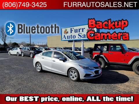 2017 Chevrolet Cruze for sale at FURR AUTO SALES in Lubbock TX