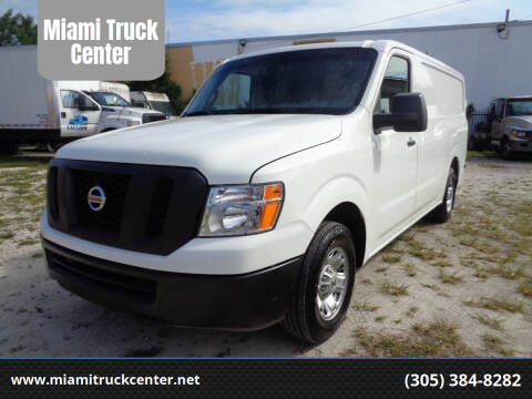 2015 Nissan NV Cargo for sale at Miami Truck Center in Hialeah FL