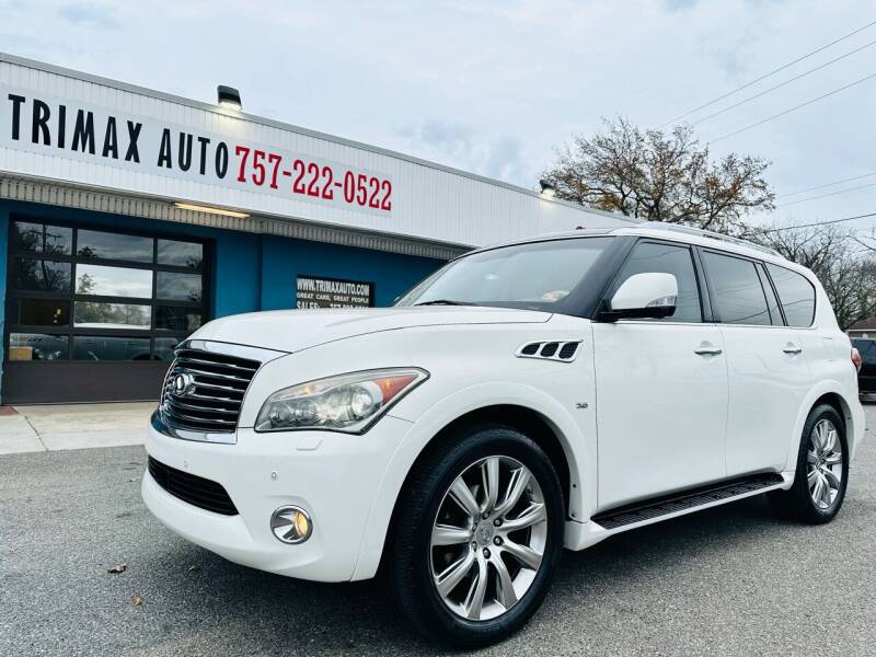 2013 Infiniti QX56 for sale at Trimax Auto Group in Norfolk VA