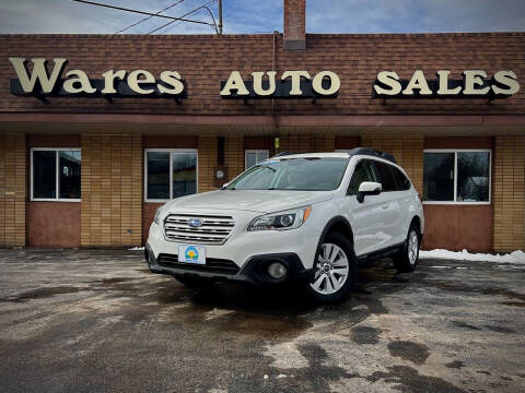 2016 Subaru Outback for sale at Wares Auto Sales INC in Traverse City MI