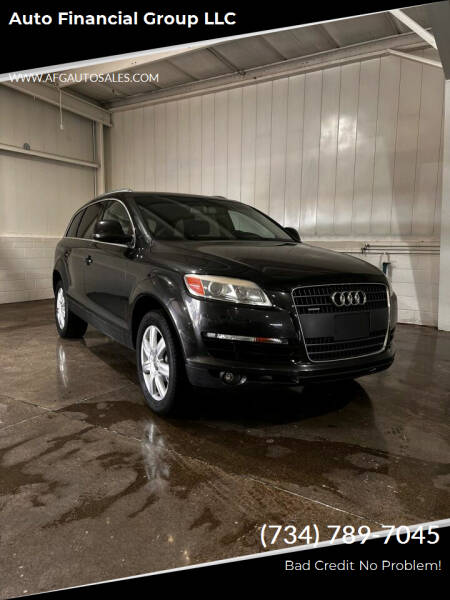 2007 Audi Q7 for sale at Auto Financial Group LLC in Flat Rock MI