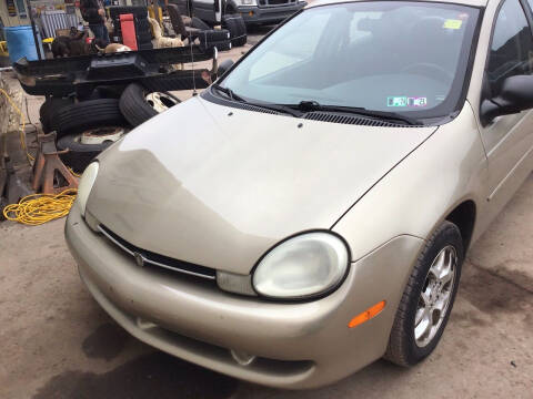 2002 Dodge Neon for sale at Troy's Auto Sales in Dornsife PA