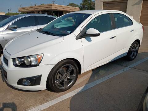 2015 Chevrolet Sonic for sale at Auto Haus Imports in Grand Prairie TX