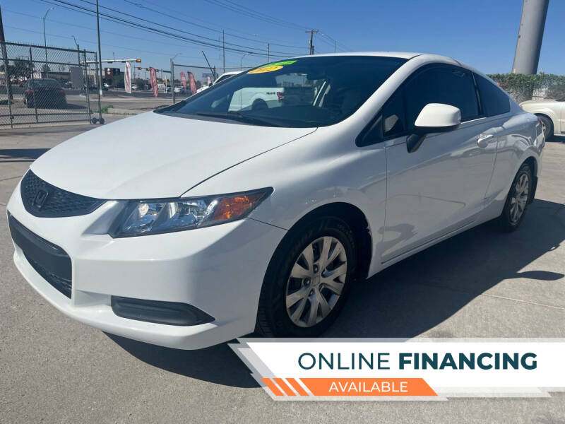 2012 Honda Civic for sale at Kid Motors Inc in El Paso TX