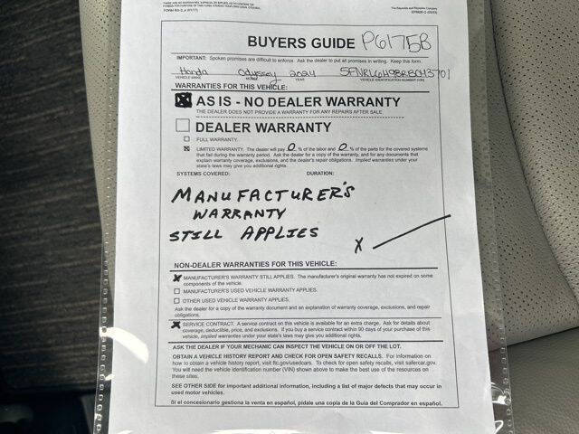 2024 Honda Odyssey Elite