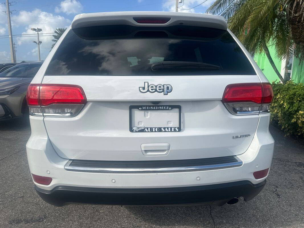 2018 Jeep Grand Cherokee for sale at Tropical Auto Sales in North Palm Beach, FL