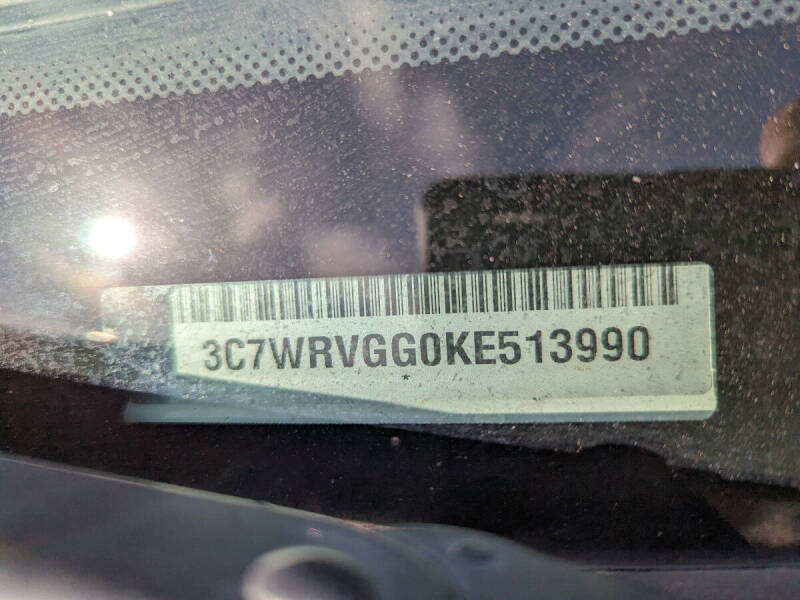 2019 RAM ProMaster 3500 159 WB