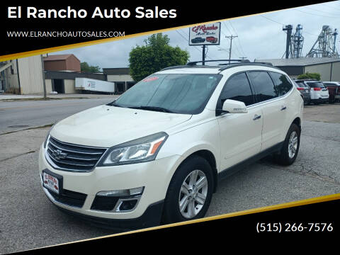 2013 Chevrolet Traverse for sale at El Rancho Auto Sales in Des Moines IA