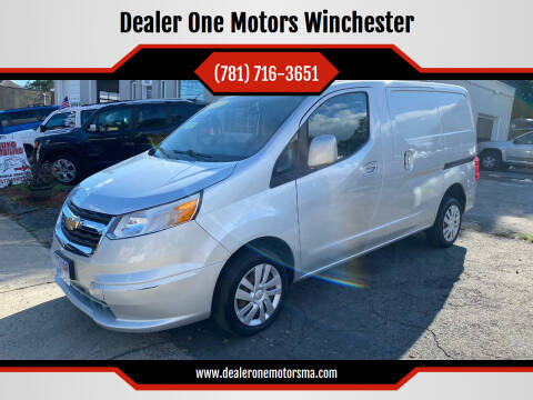 2017 Chevrolet City Express for sale at Dealer One Motors Winchester in Winchester MA