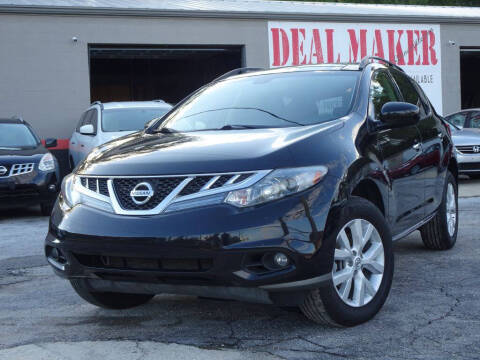 2012 Nissan Murano for sale at Deal Maker of Gainesville in Gainesville FL