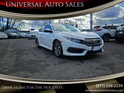 2017 Honda Civic for sale at Universal Auto Sales in Salem OR