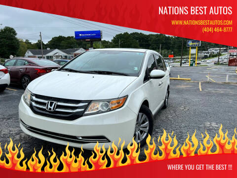 2014 Honda Odyssey for sale at Nations Best Autos in Decatur GA