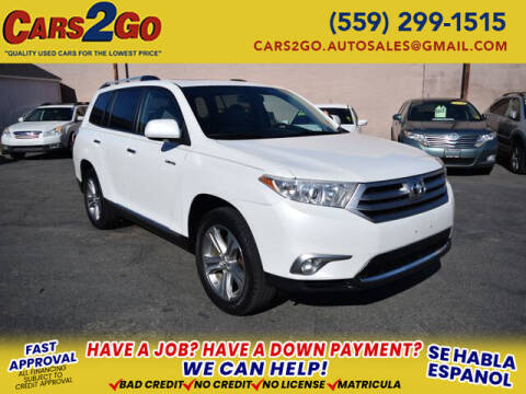2011 Toyota Highlander for sale at Cars 2 Go in Clovis CA