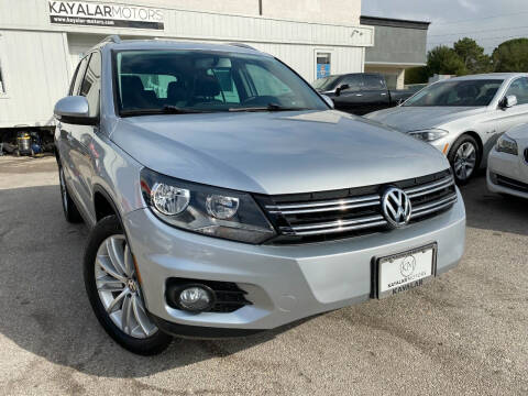 2012 Volkswagen Tiguan for sale at KAYALAR MOTORS in Houston TX