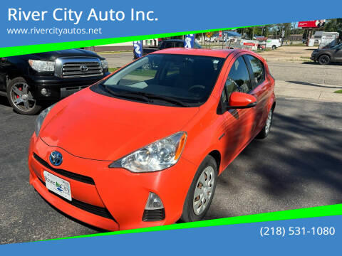 2012 Toyota Prius c for sale at River City Auto Inc. in Fergus Falls MN