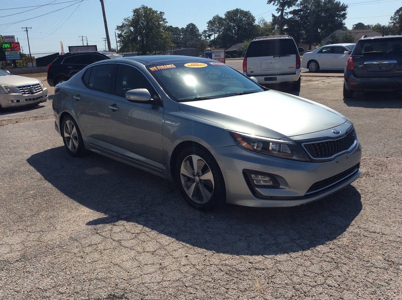 2014 Kia Optima Hybrid for sale at SPRINGTIME MOTORS in Huntsville, TX