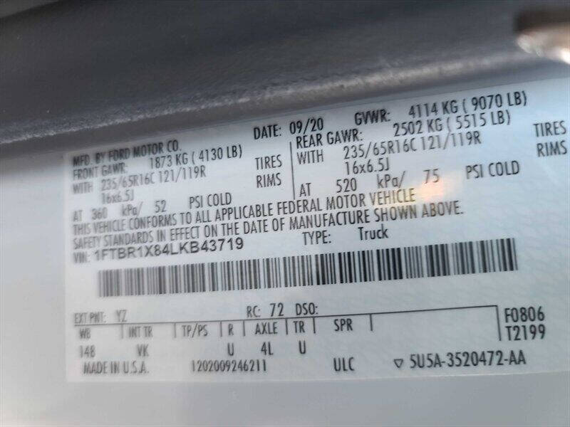 2020 Ford Transit 250