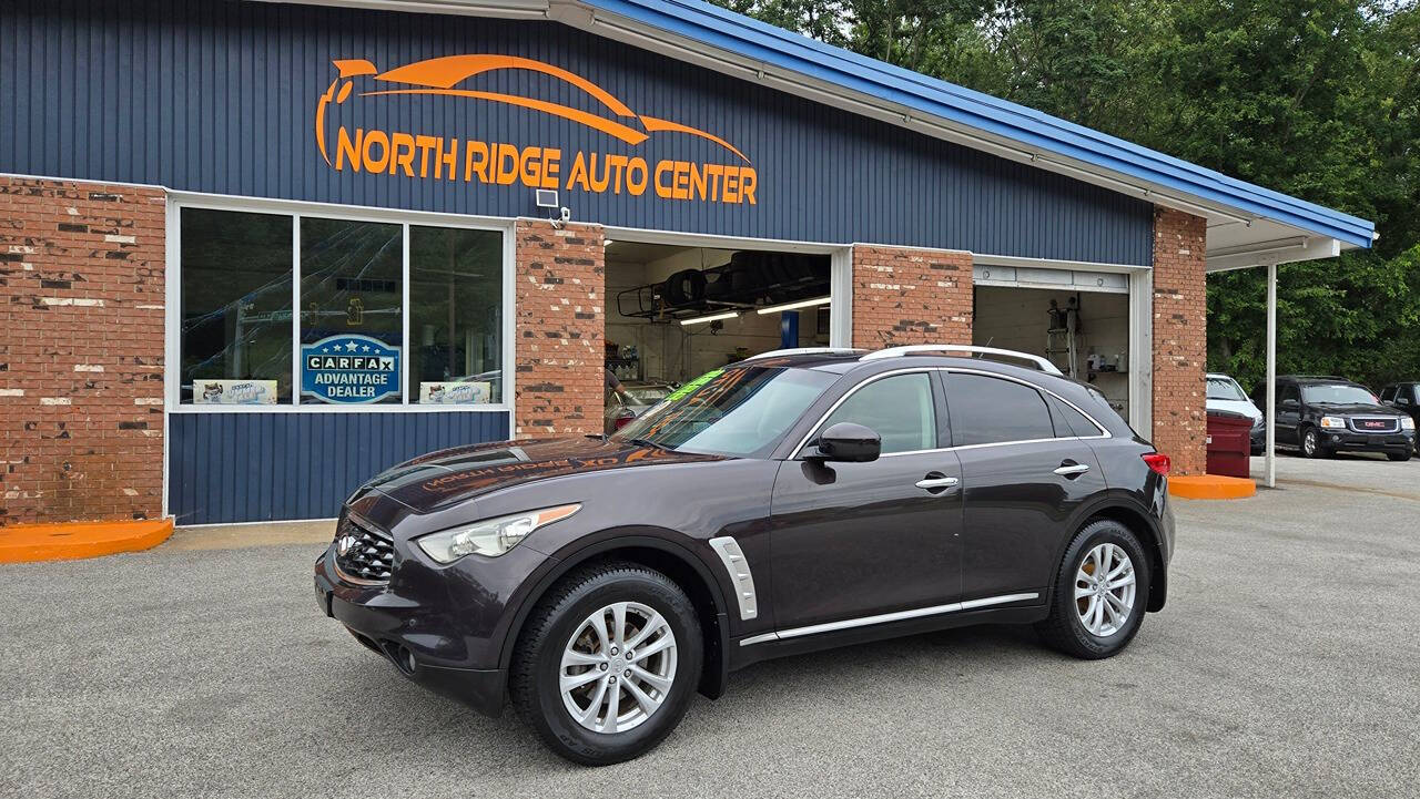 2010 INFINITI FX35 for sale at North Ridge Auto Center LLC in Madison, OH