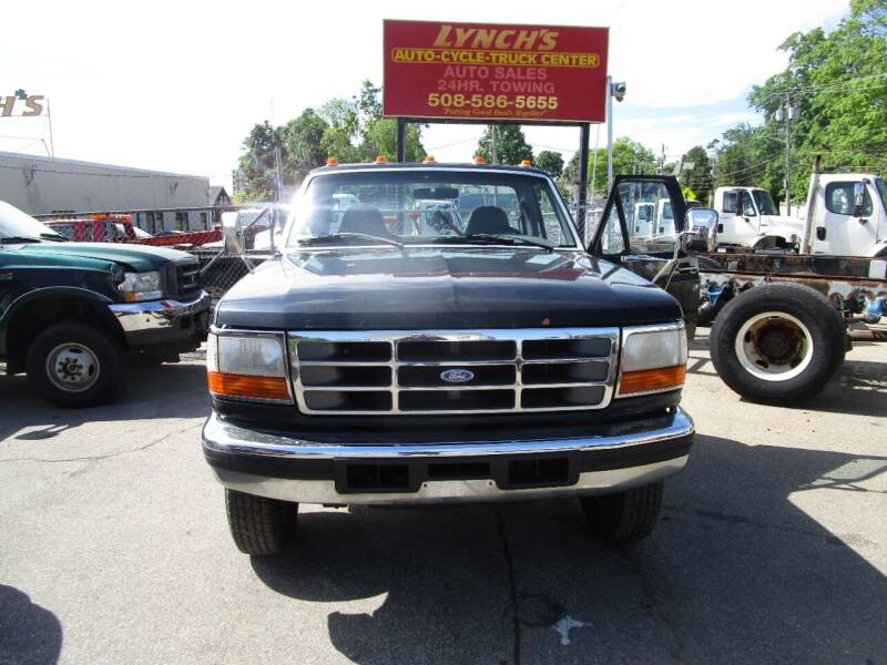 1996 FORD F 450 SUPER DUTY for sale at Lynch's Auto - Cycle - Truck Center - Trucks and Equipment in Brockton MA