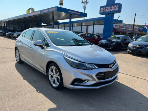 2017 Chevrolet Cruze for sale at Auto Selection of Houston in Houston TX