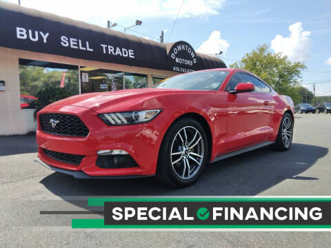 2016 Ford Mustang for sale at DOWNTOWN MOTORS in Macon GA