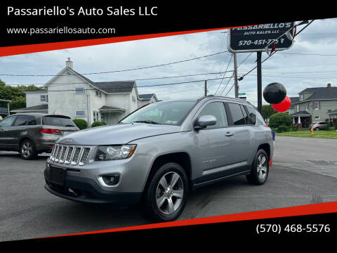 2017 Jeep Compass for sale at Passariello's Auto Sales LLC in Old Forge PA