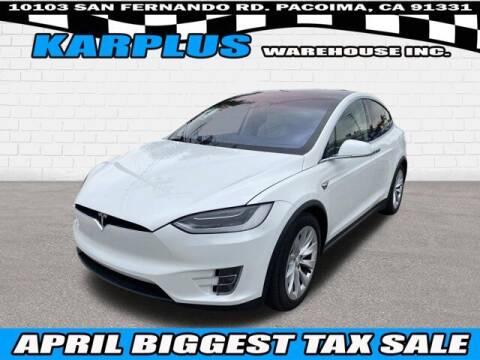 2017 Tesla Model X for sale at Karplus Warehouse in Pacoima CA