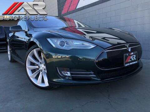 2013 Tesla Model S for sale at Auto Republic Fullerton in Fullerton CA