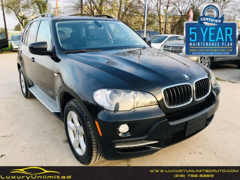 2009 BMW X5 for sale at LUXURY UNLIMITED AUTO SALES in San Antonio TX