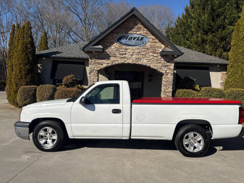 2005 Chevrolet Silverado 1500 for sale at Hoyle Auto Sales in Taylorsville NC