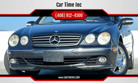 2003 Mercedes-Benz CL-Class for sale at Car Time Inc in San Jose CA