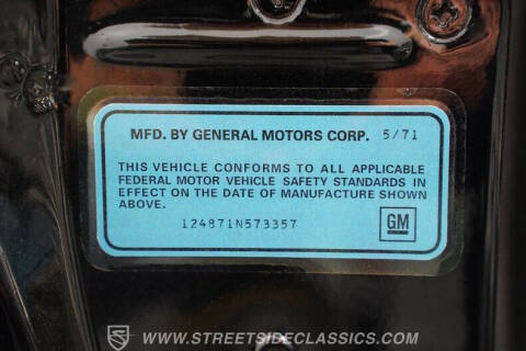 1971 Chevrolet Camaro