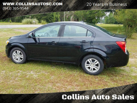 2012 Chevrolet Sonic for sale at Collins Auto Sales in Conway SC